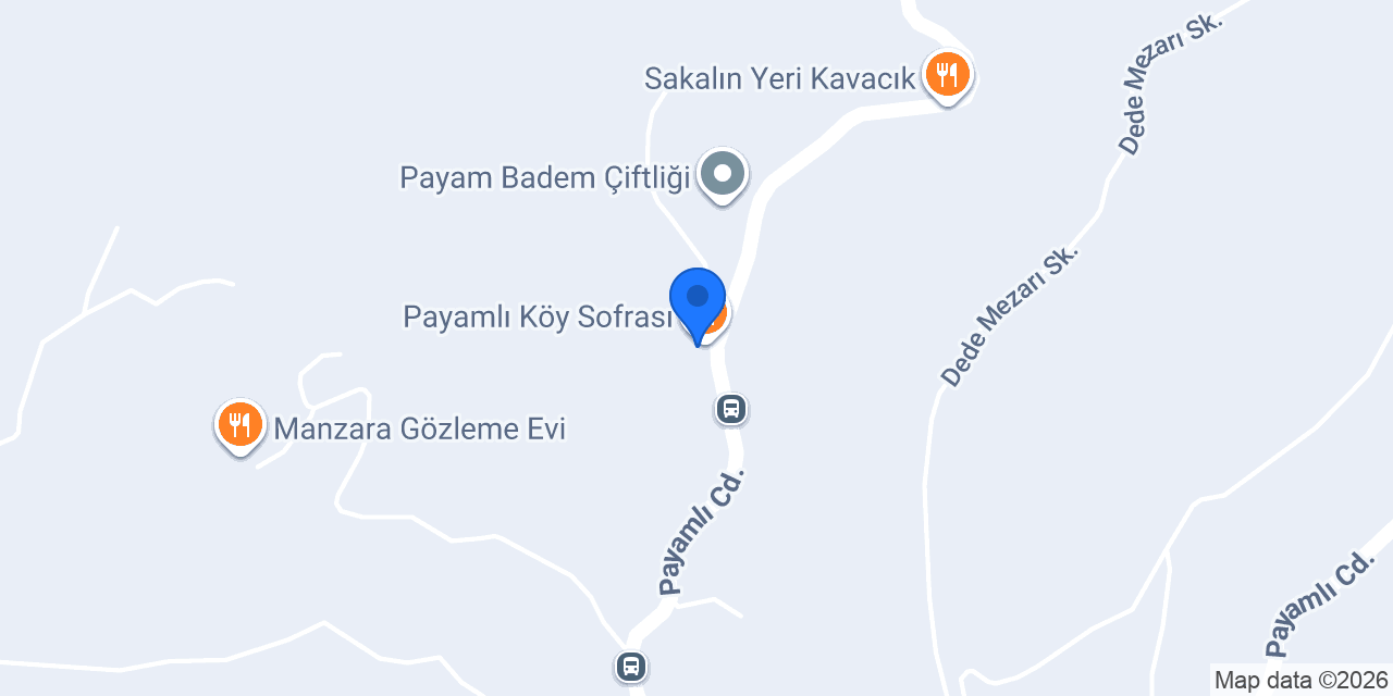 Payamlı Köy Sofrası konumu