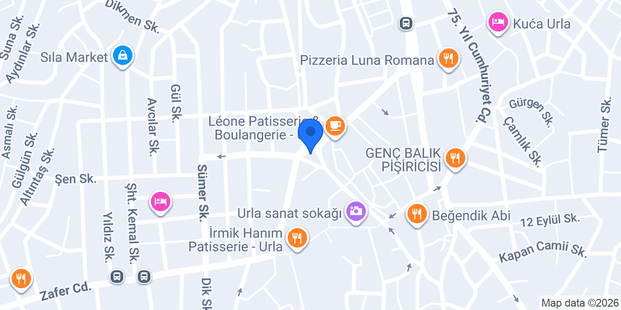 Özbar Elektrik konumu