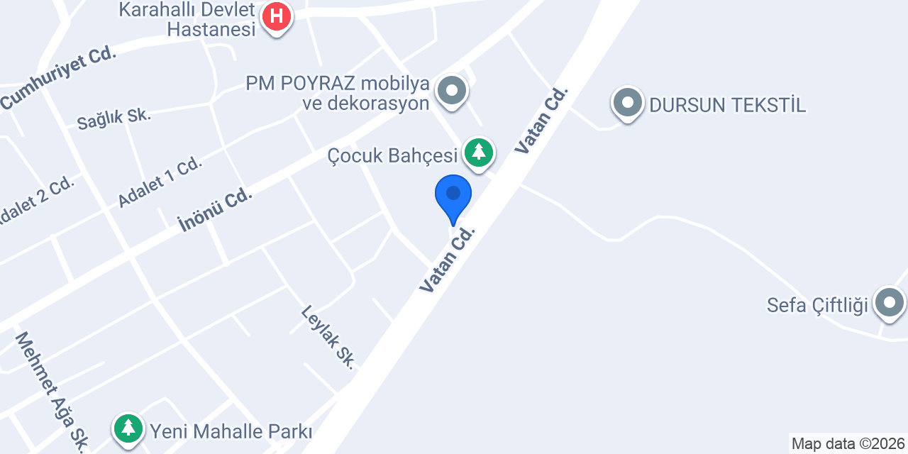 Teco Yeni Mh. konumu