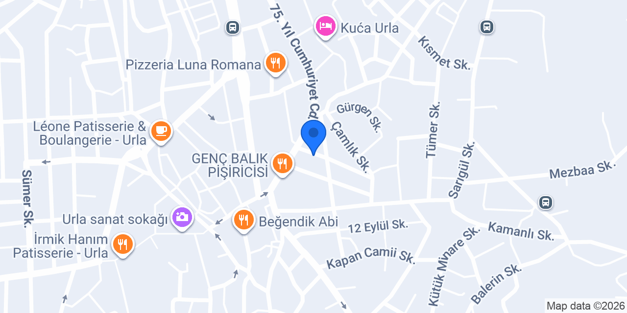 BS Barber & Nail Studio Urla konumu