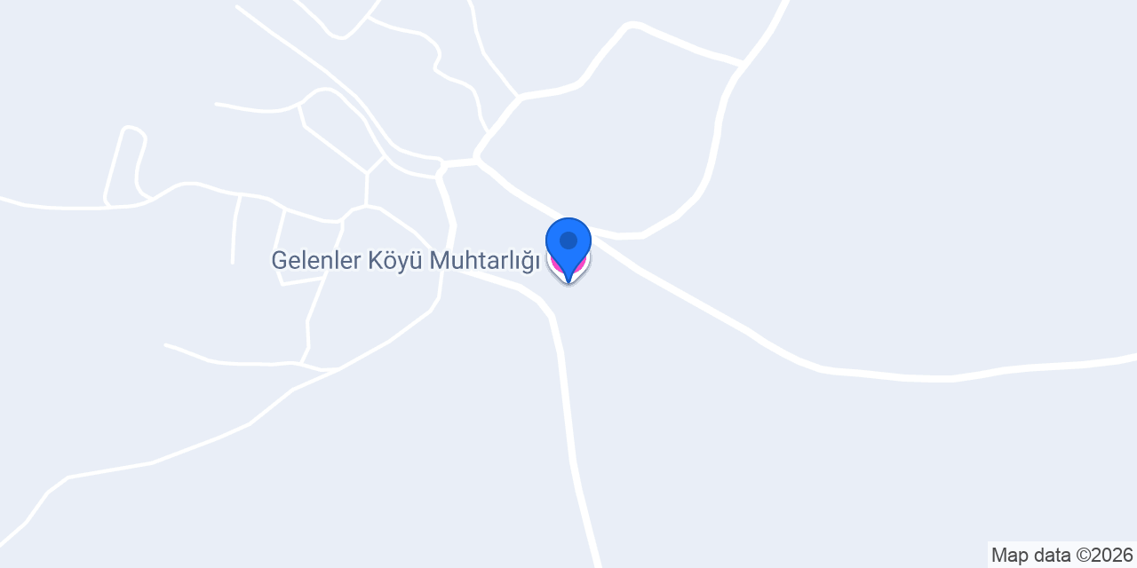 Gelenler Köyü Muhtarlığı konumu
