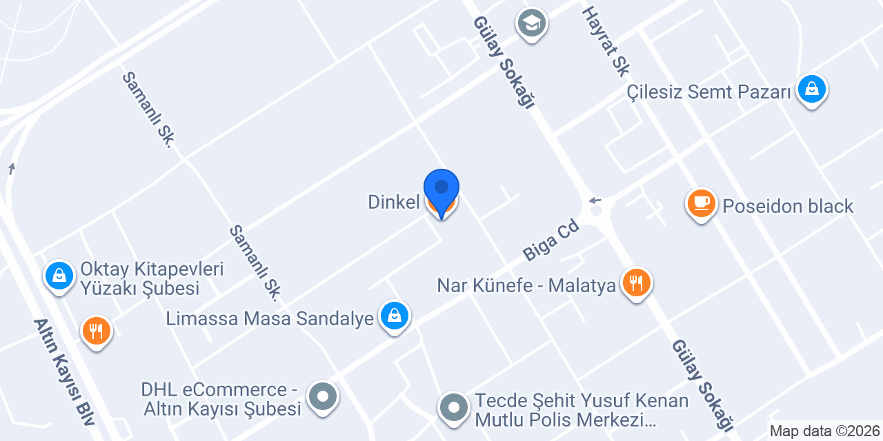 Dinkel konumu