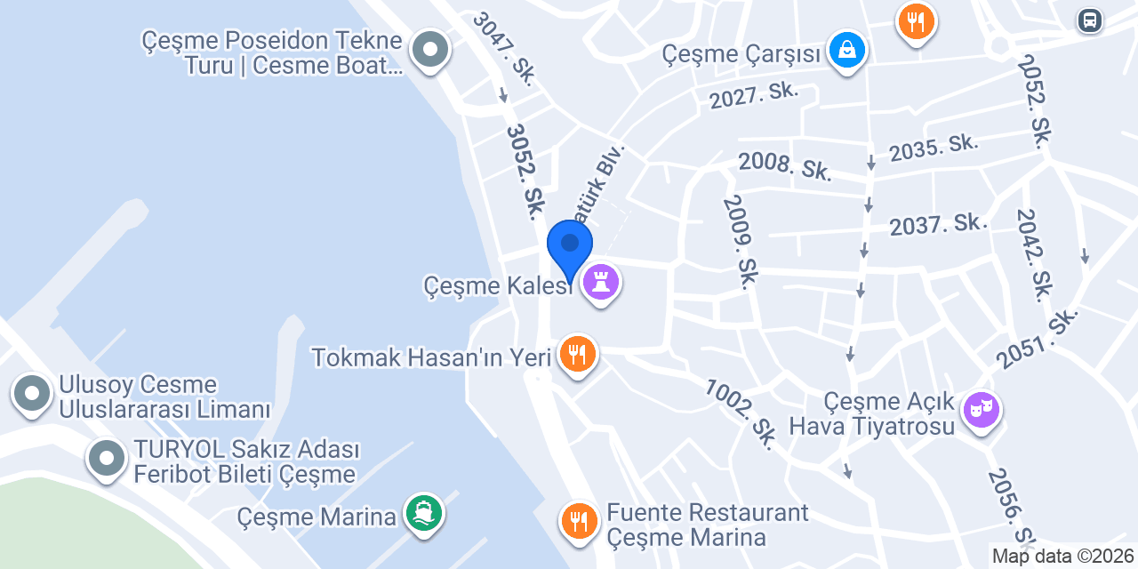 Çeşme Müzesi konumu