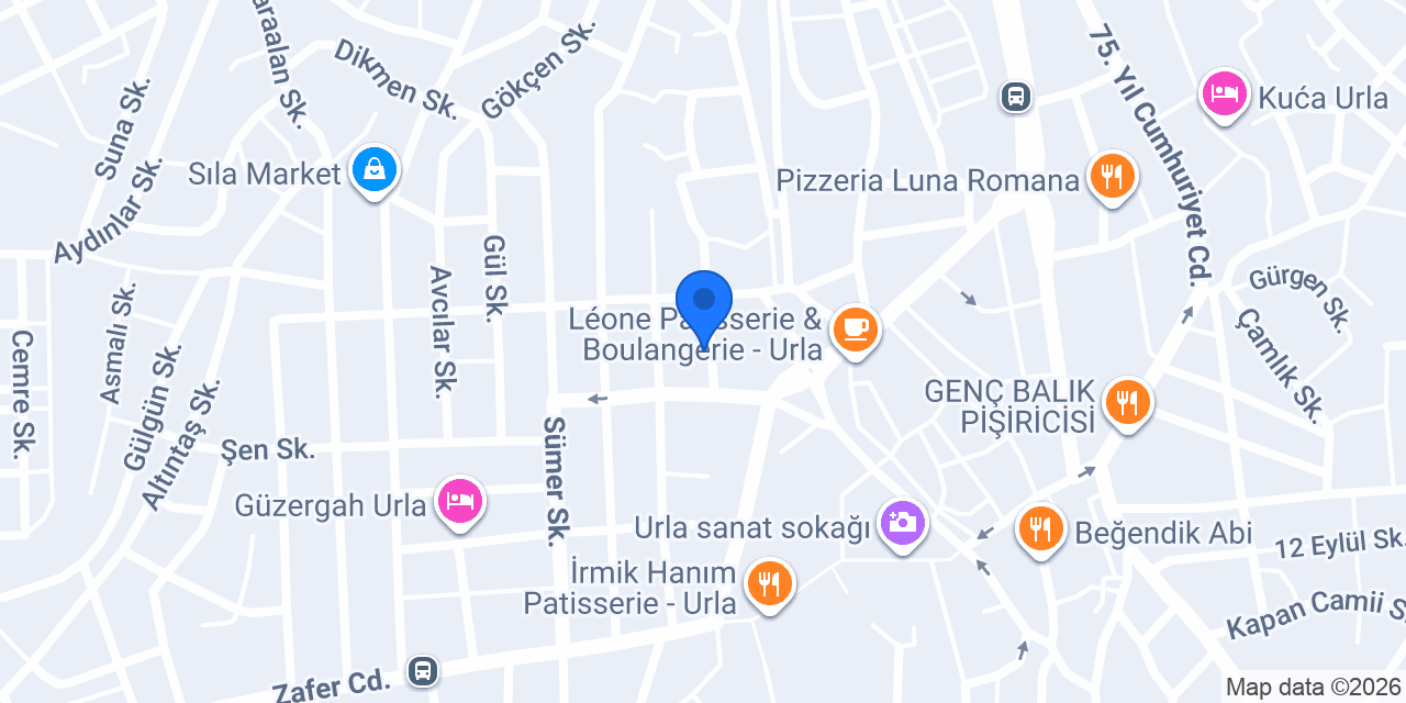 URLA EMLAKÇISI konumu