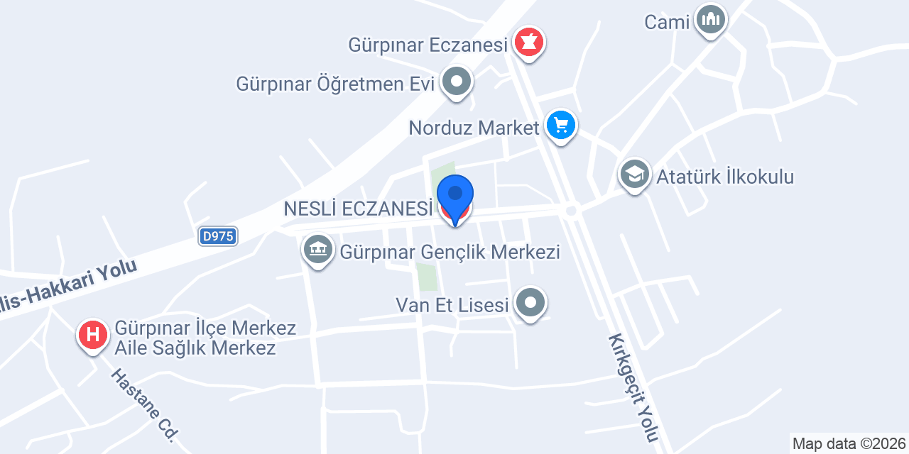 NESLİ ECZANESİ konumu