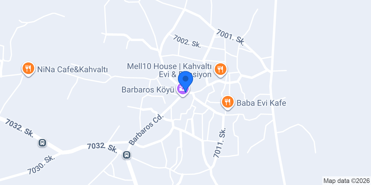Barbaros Köy Evi konumu