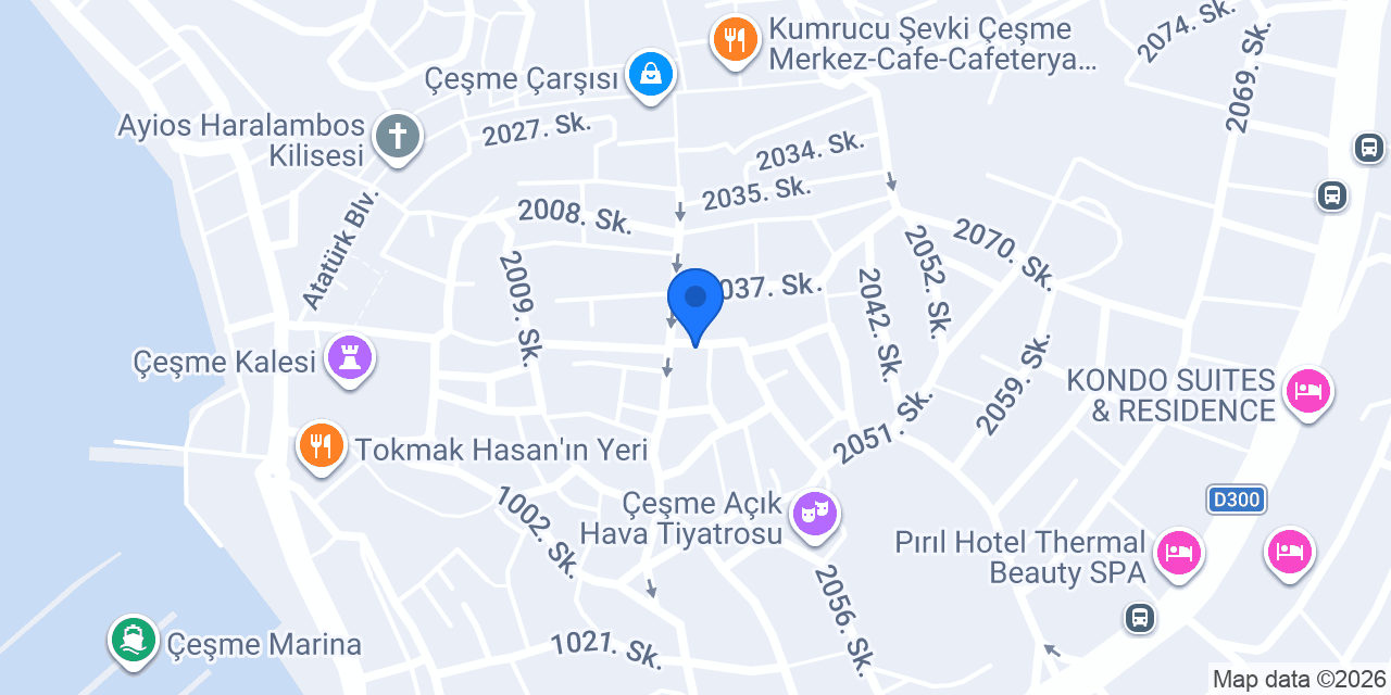 Alya Mou Butik Hotel konumu