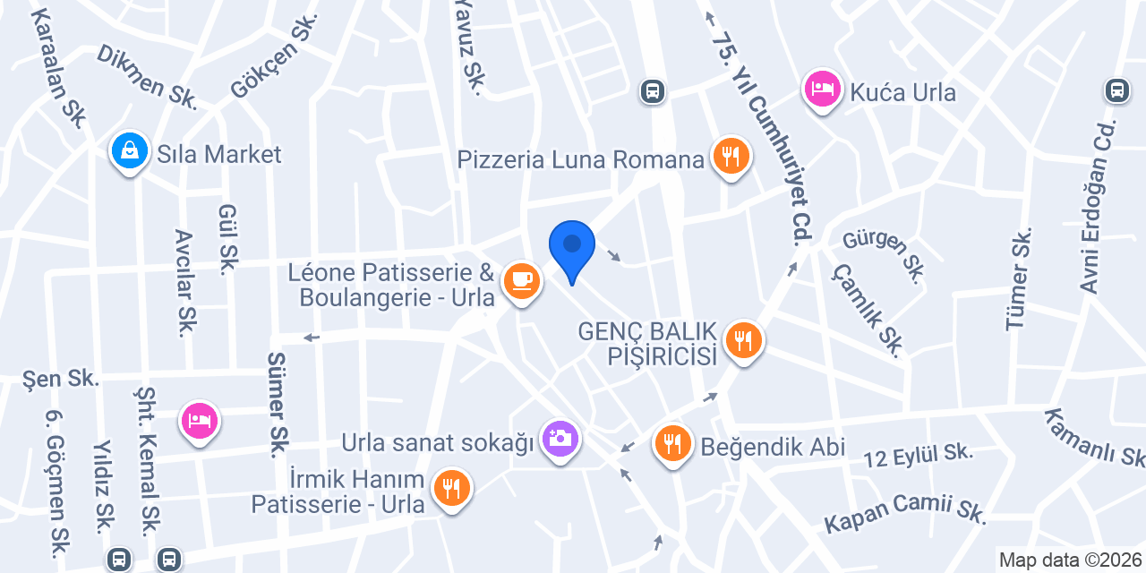 Urla Kardeşler Erkek Kuaförü konumu