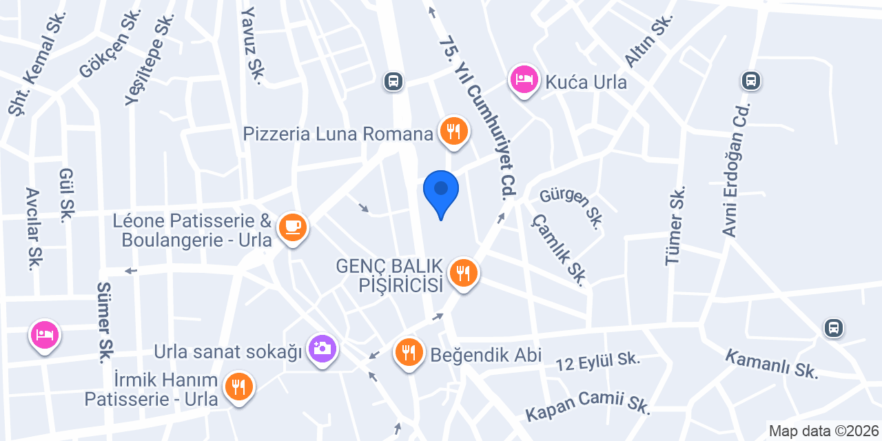 URLA MEYDAN LOKANTASI konumu