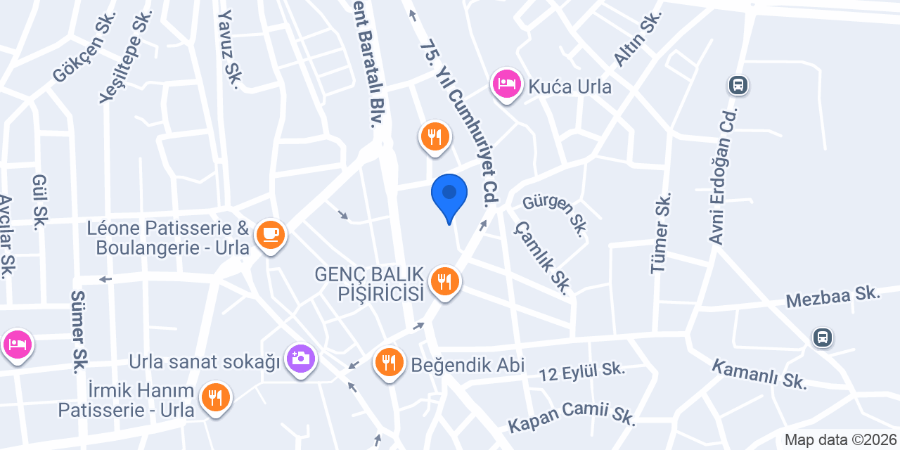 Terzi Butik Hülya konumu