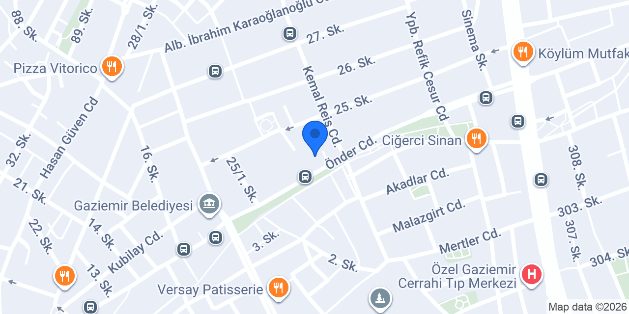 GÜNEŞ OPTİK konumu