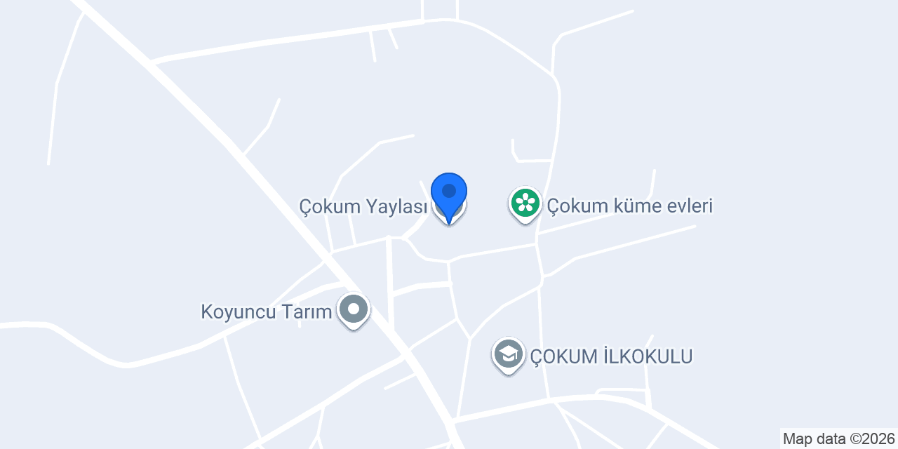 Çokum Yaylası konumu