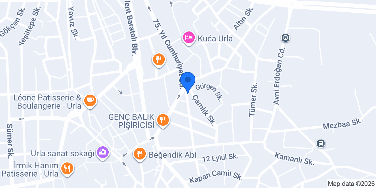 TEK URLA konumu