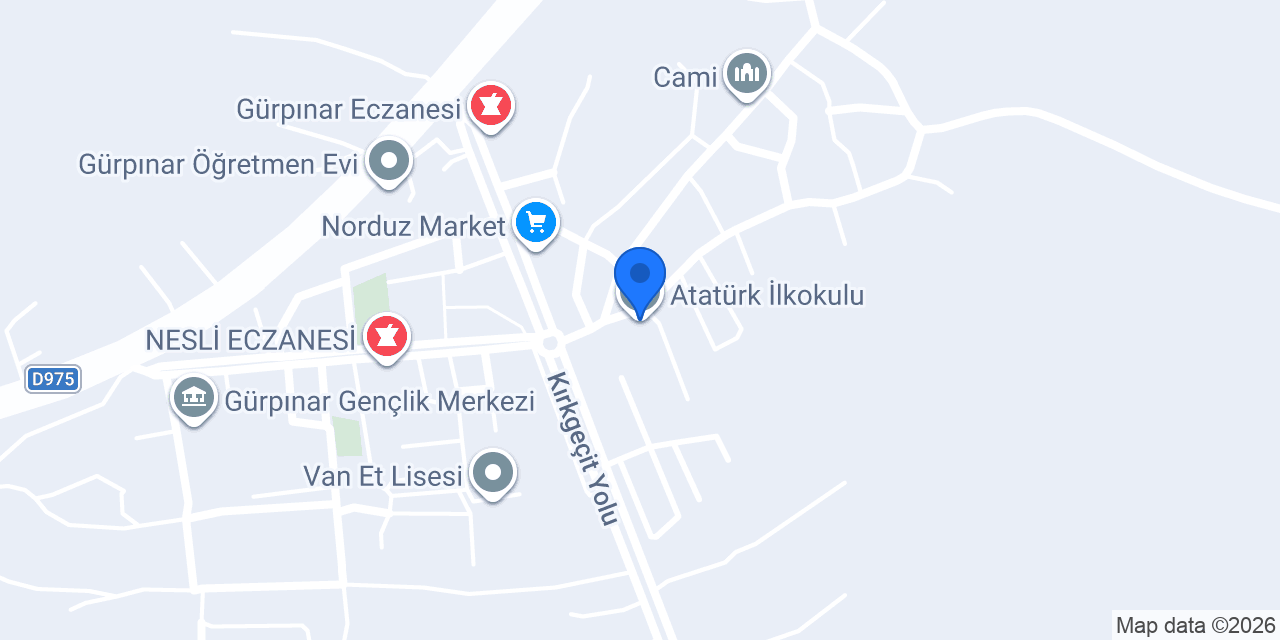 Atatürk İlkokulu konumu