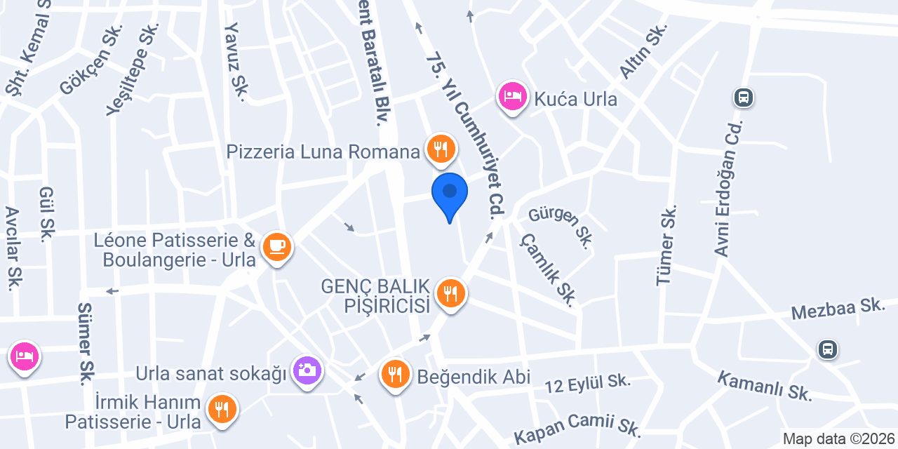 Urlada bi mantı konumu