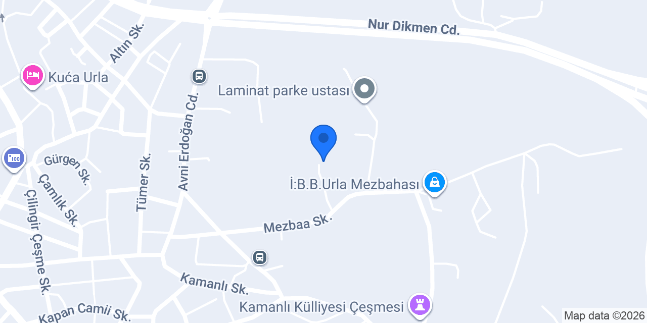 Urla Mezbahası konumu