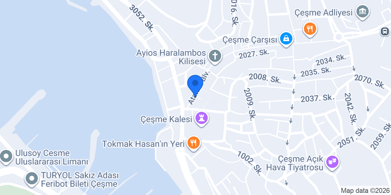 ALAÇATI KİTABEVİ konumu
