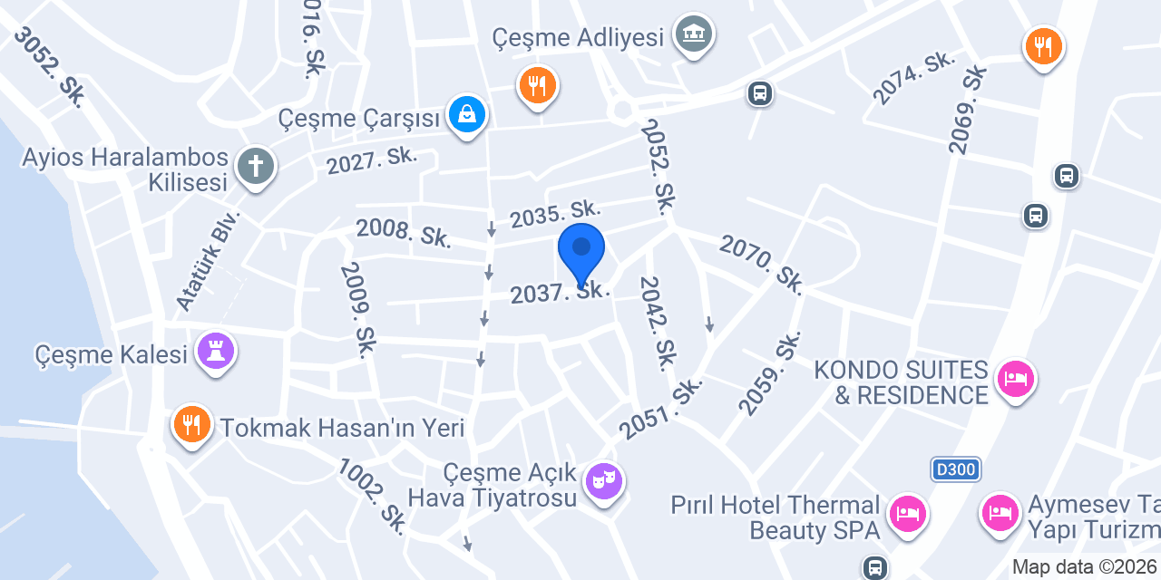Pırlanta Butik Otel konumu
