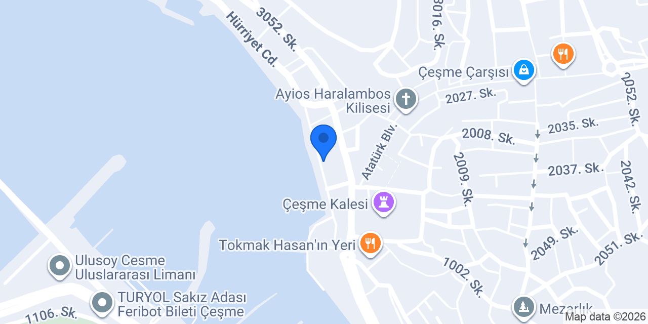 Ertan Hotel konumu
