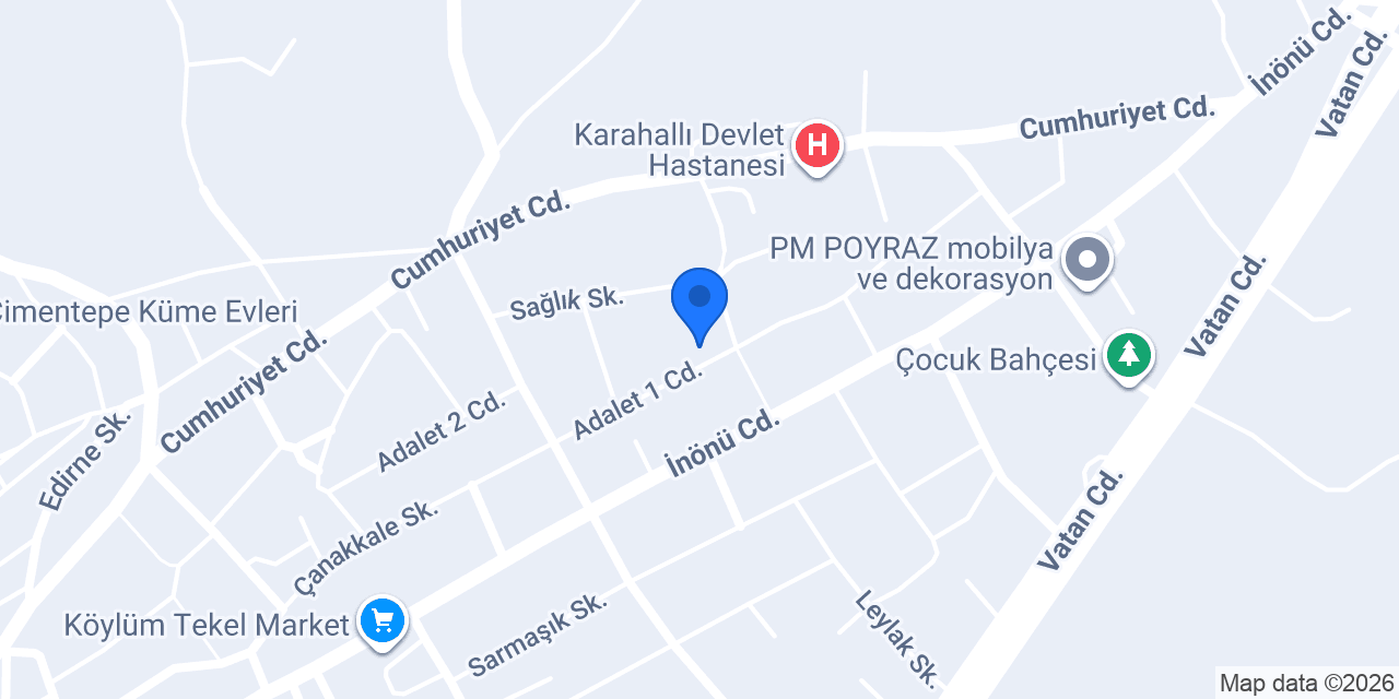 Atapark Kafe & Çay bahçesi konumu