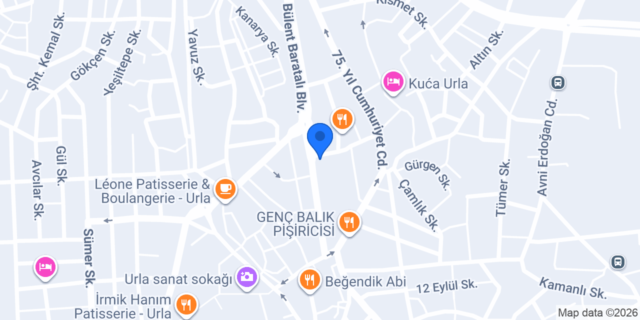 EMİ TUHAFİYE konumu