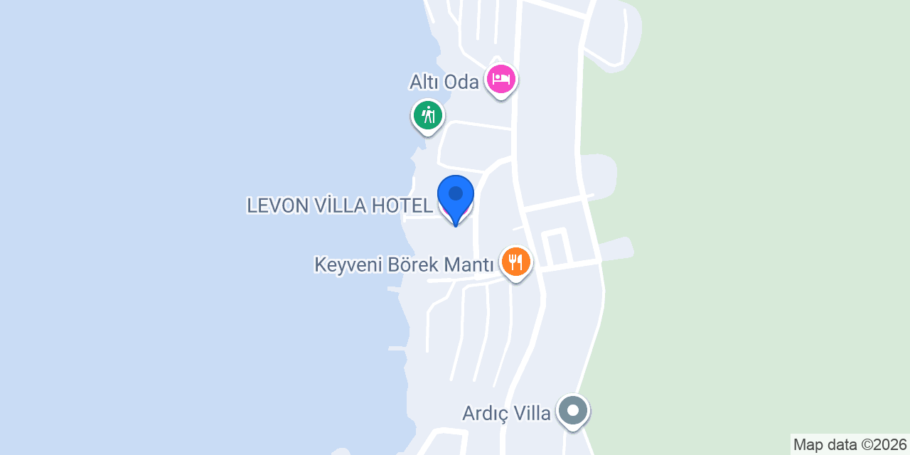 LEVON VİLLA HOTEL konumu