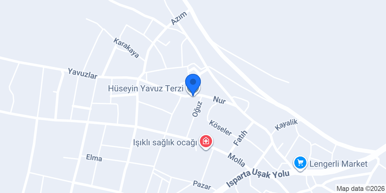 Hüseyin Yavuz Terzi konumu
