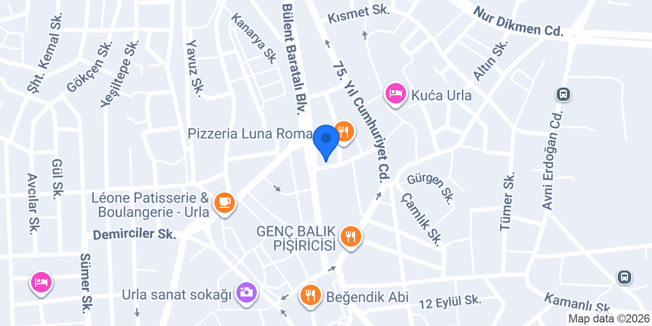 Lokart Mimarlık konumu
