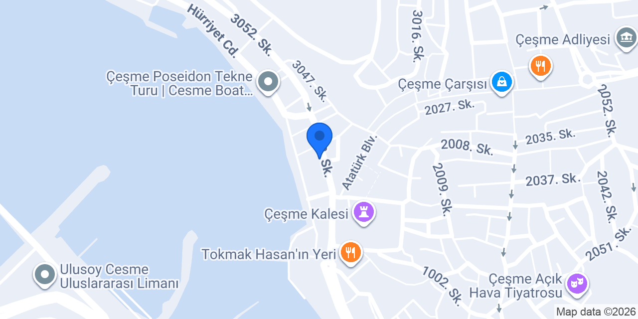 Manhattan Cesme konumu