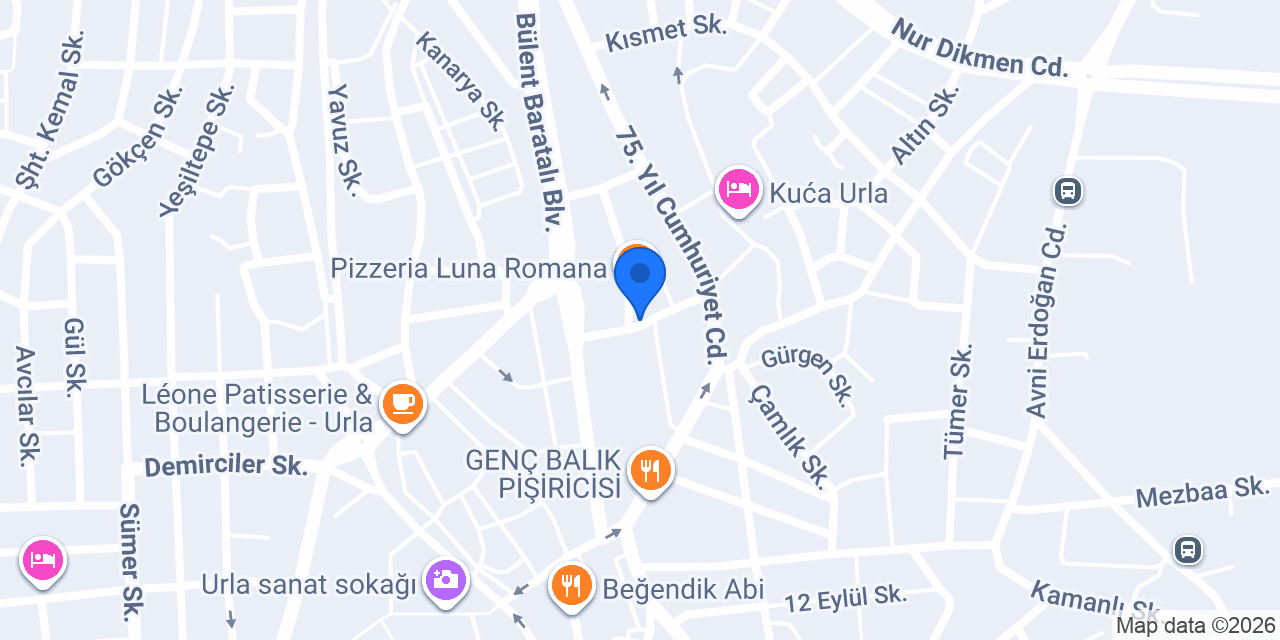 Urla Çilingir ve Anahtarcı - SemKeys konumu