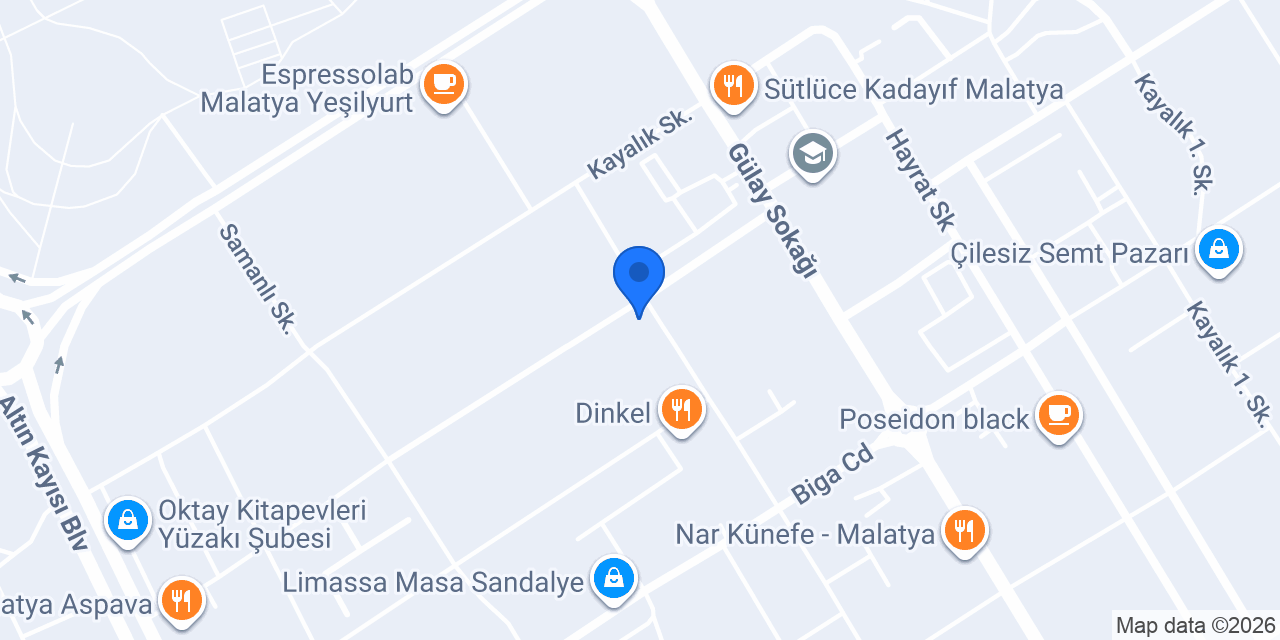 EGYA Mühendislik İnşaat konumu