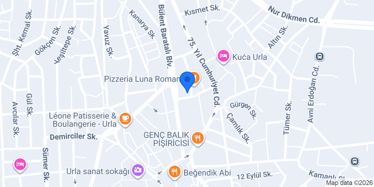 Diş Hekimi Sinan Özsoy konumu