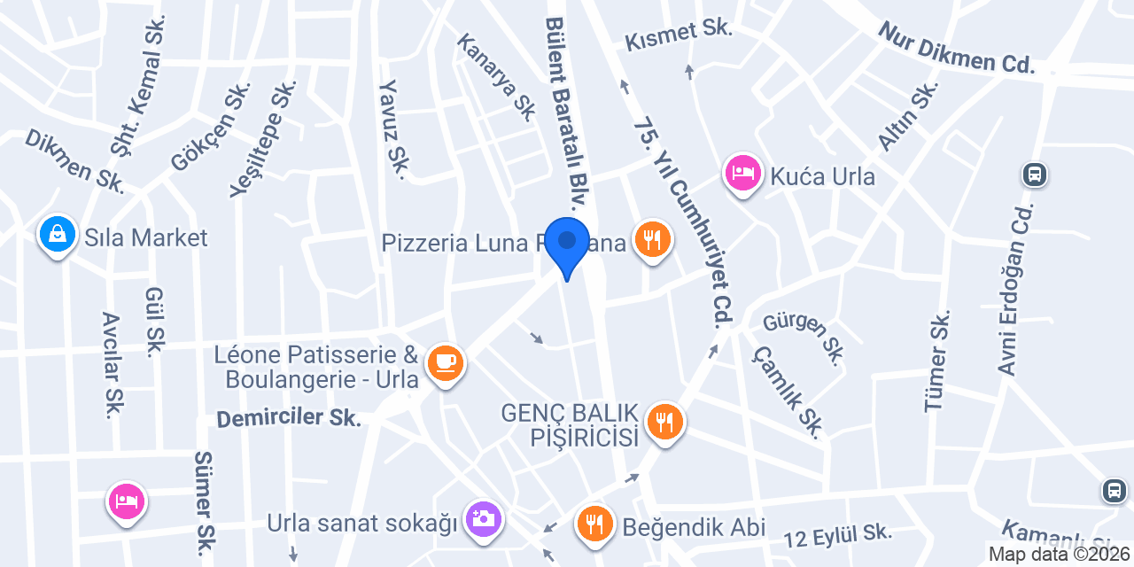 Özel Seçkin Diş Kliniği konumu