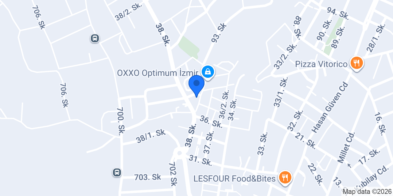 MRT Tekel Market Servisi konumu