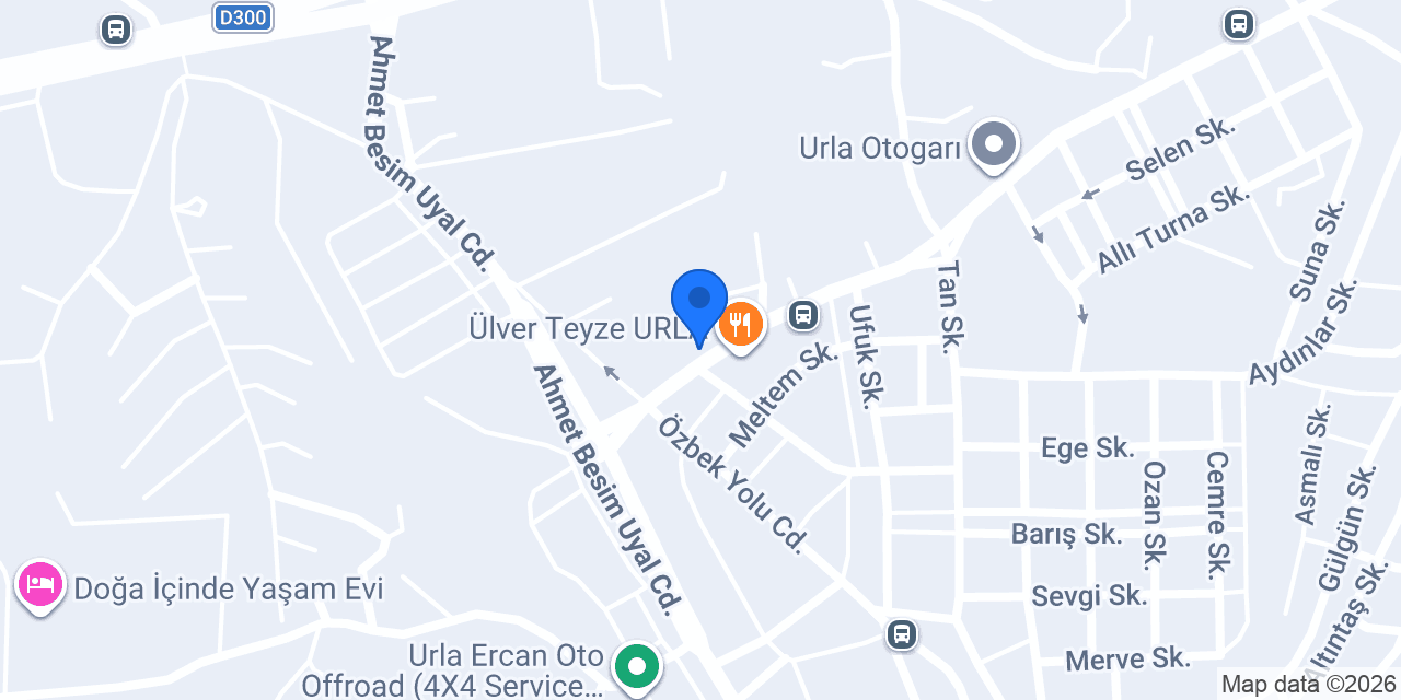 Urla Autocar Mekanik konumu