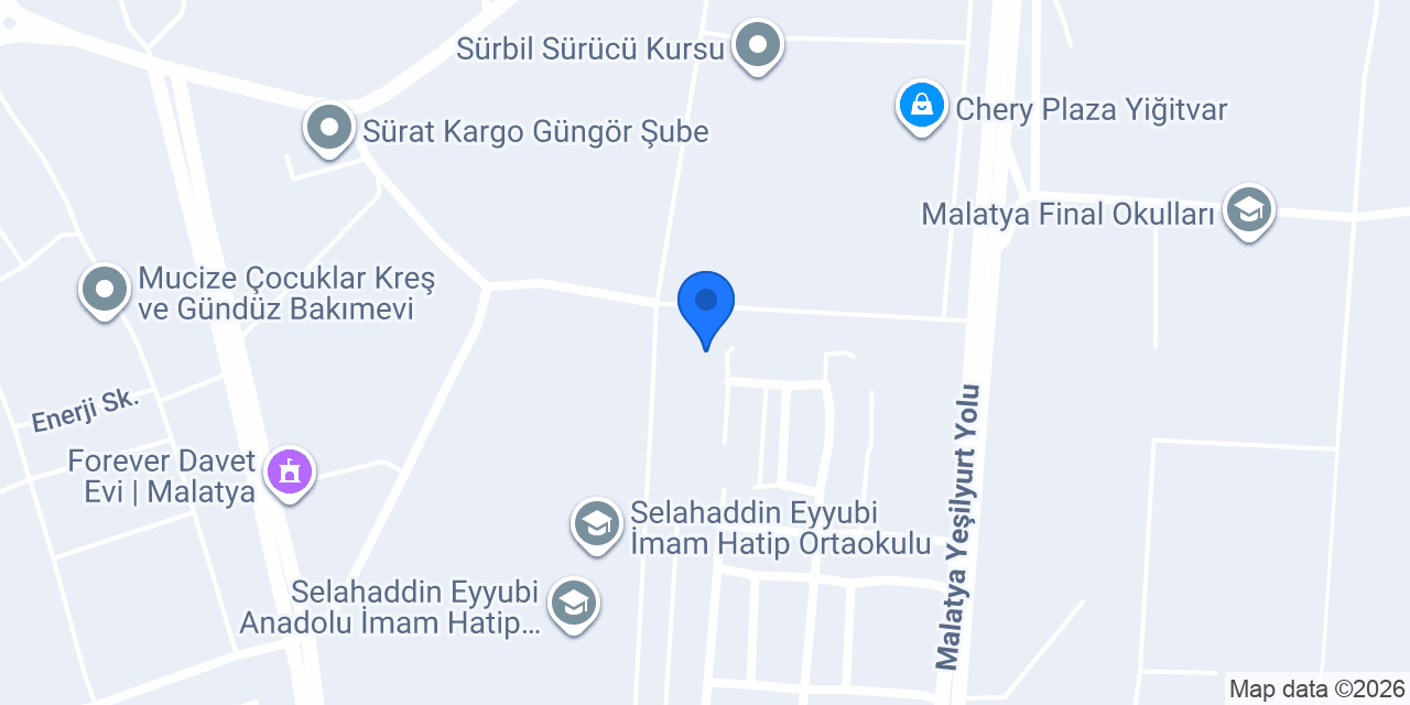 Saglam Otomotiv konumu