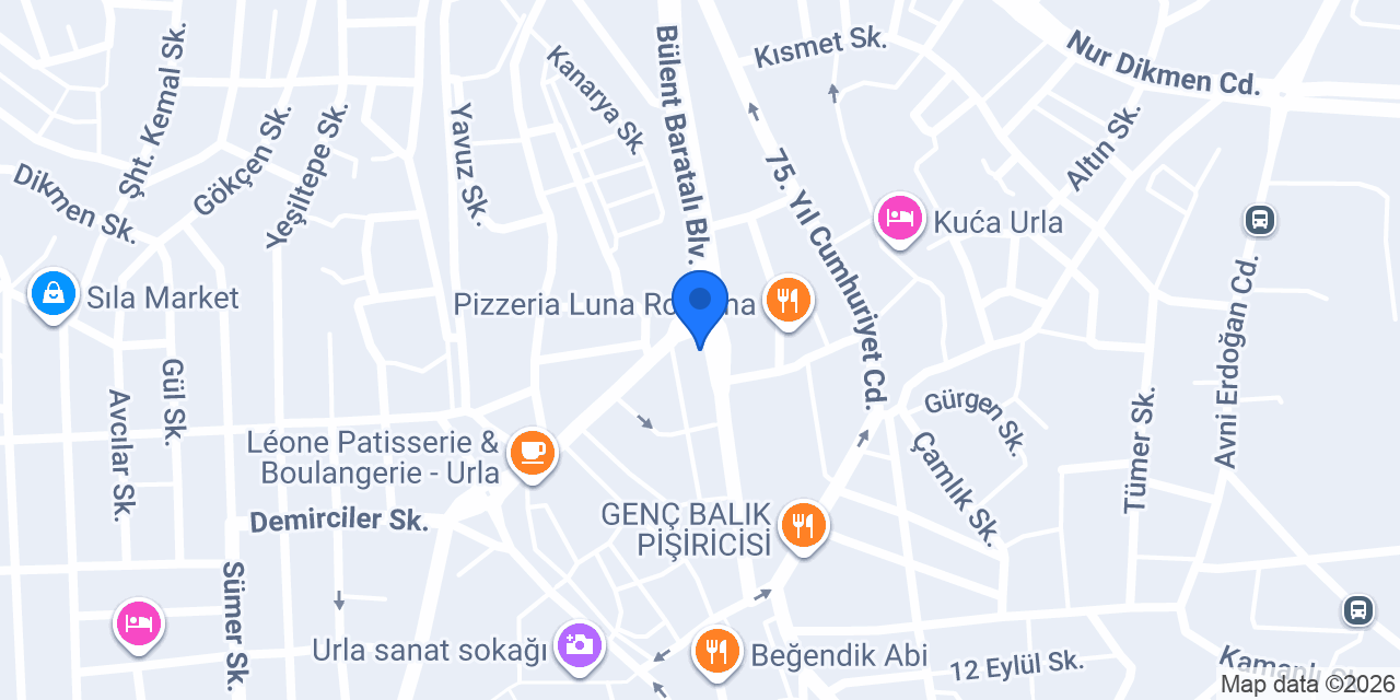RAZAKİ TEKEL SHOP konumu
