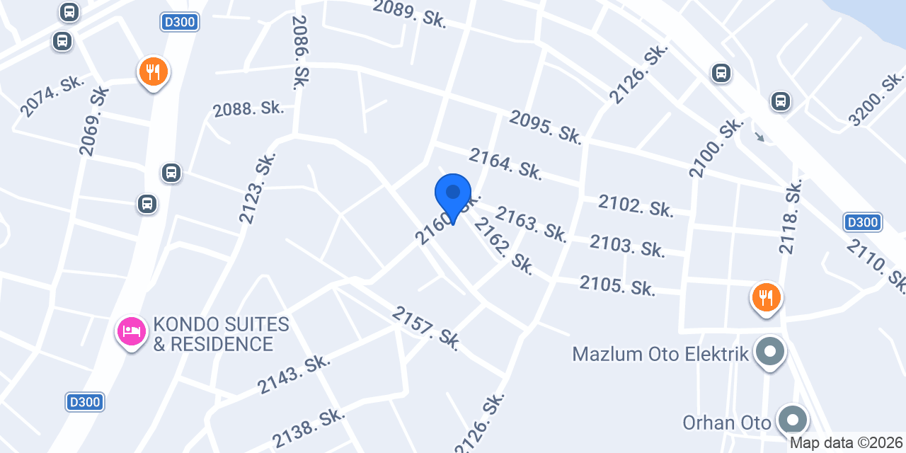 BRKA Mobilya Dekorasyon konumu