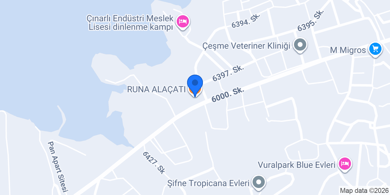 RUNA ALAÇATI konumu