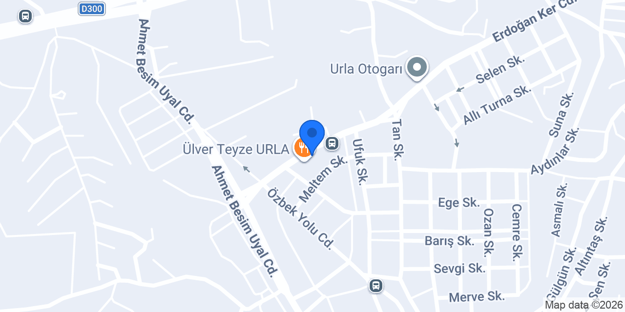 İZMİR MOBİS Urla Şubesi konumu