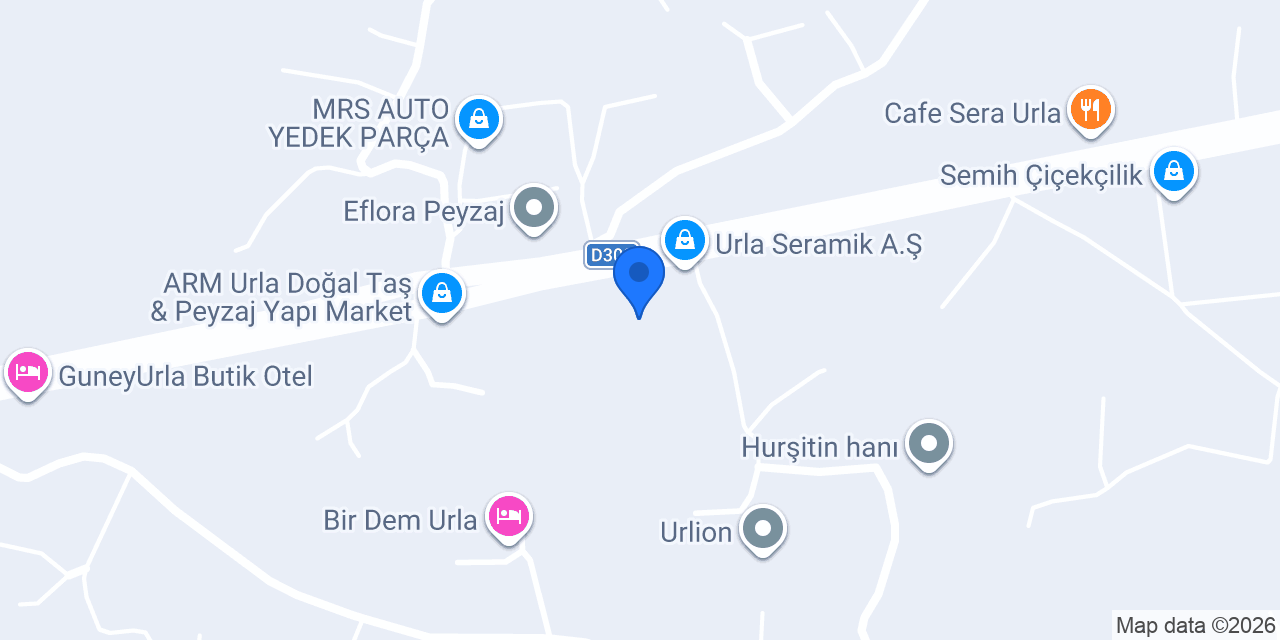 Kılıç ticaret depo konumu