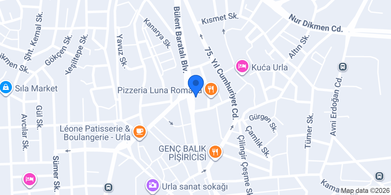 URLA OPTİK konumu
