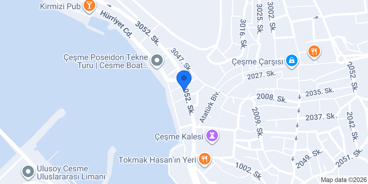 Izer Oto Kiralama A.Ş. konumu