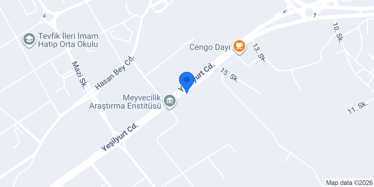 Öz Malatya Zırh Kebabı konumu