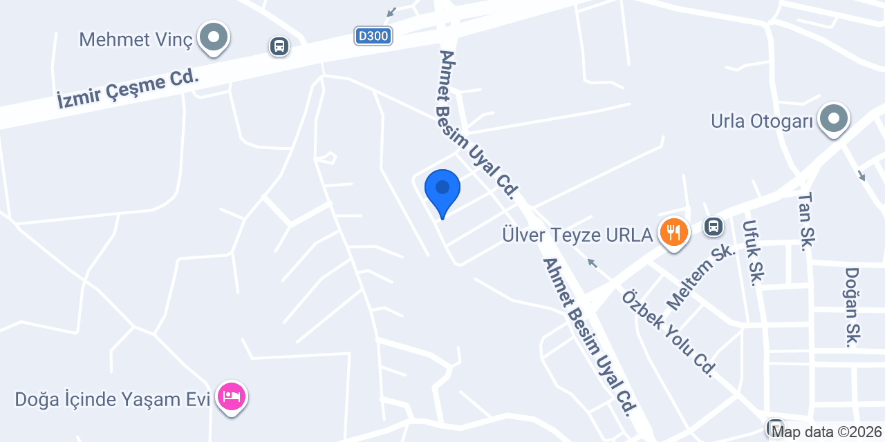 URLA EFE EGZOZ konumu