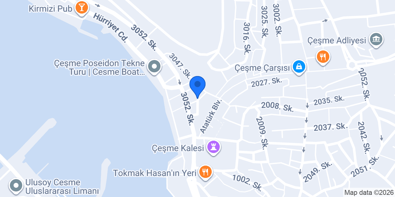 A Plus Ege Hotel konumu