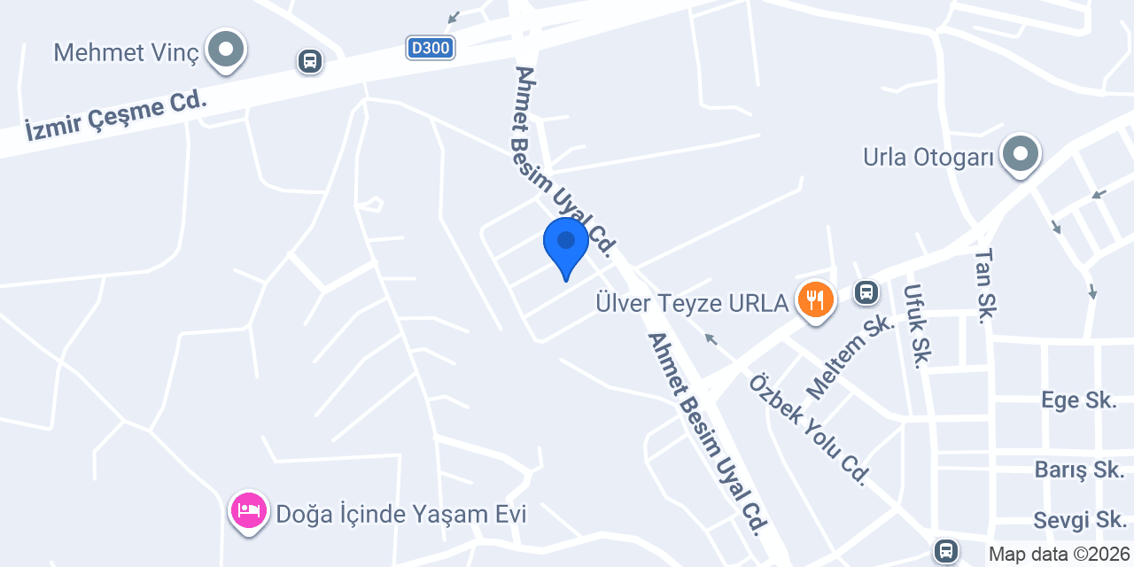 URLA OTO SERVİS konumu