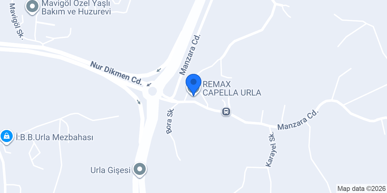 REMAX CAPELLA URLA konumu