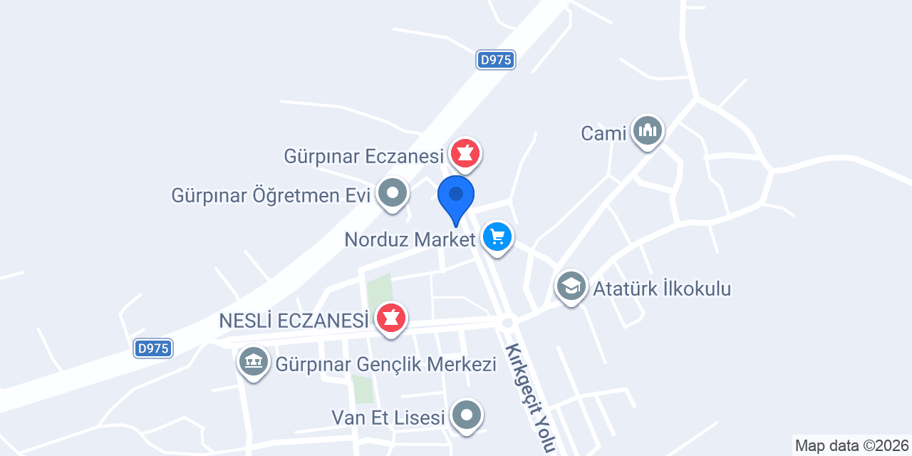 Gürpınar Belediyesi konumu