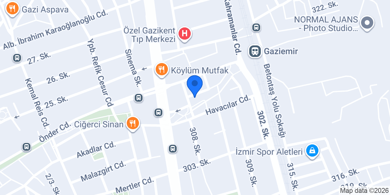 STAY ON HOTEL konumu